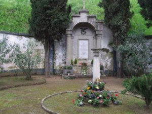 Ara dei Fratelli Bandiera nel vallone di rovito